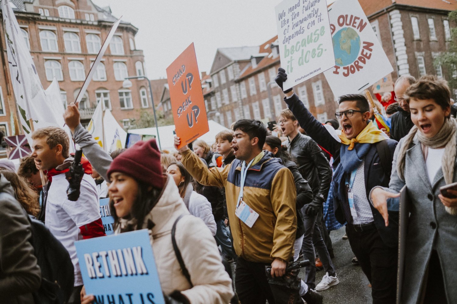 C40 World Mayors Summit 2019: Youth Climate Leaders at Copenhagen Climate March